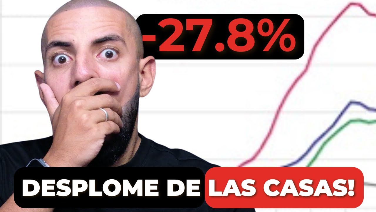 DESPLOME REAL DE PRECIO DE CASA EN ESTAS 3 CIUDADES GRAVES: CAÍDA DE 19%, 25% Y 27%, pero…