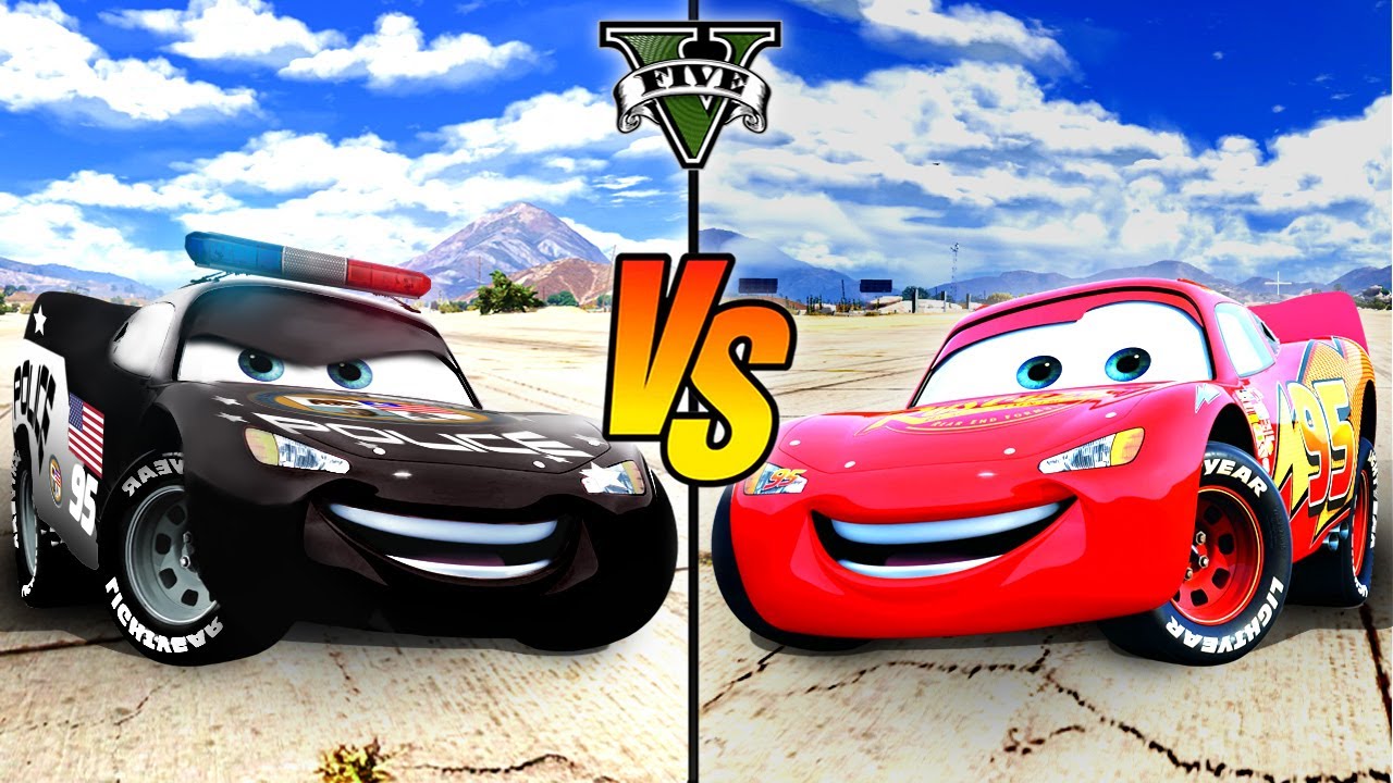 McQueen POLICE VS Lightning McQueen - WHO IS BEST?