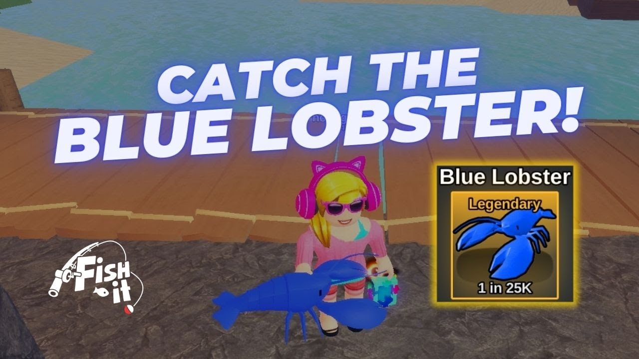 INSANELY RARE SPAWN - How to Catch the Blue Lobster in Roblox Fish It (Legendary)
