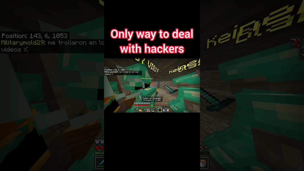 Horion users down bad 😂🤣 Minecraft lifeboat survival mode hackers #minecraft #gaming #shorts #reels