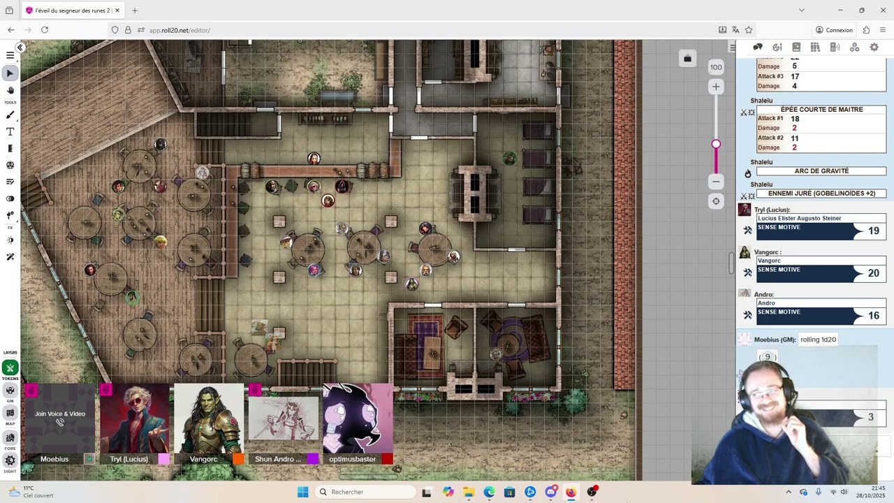 Le retour du seigneur des runes (session 30), en route vers le bac de la tortue
