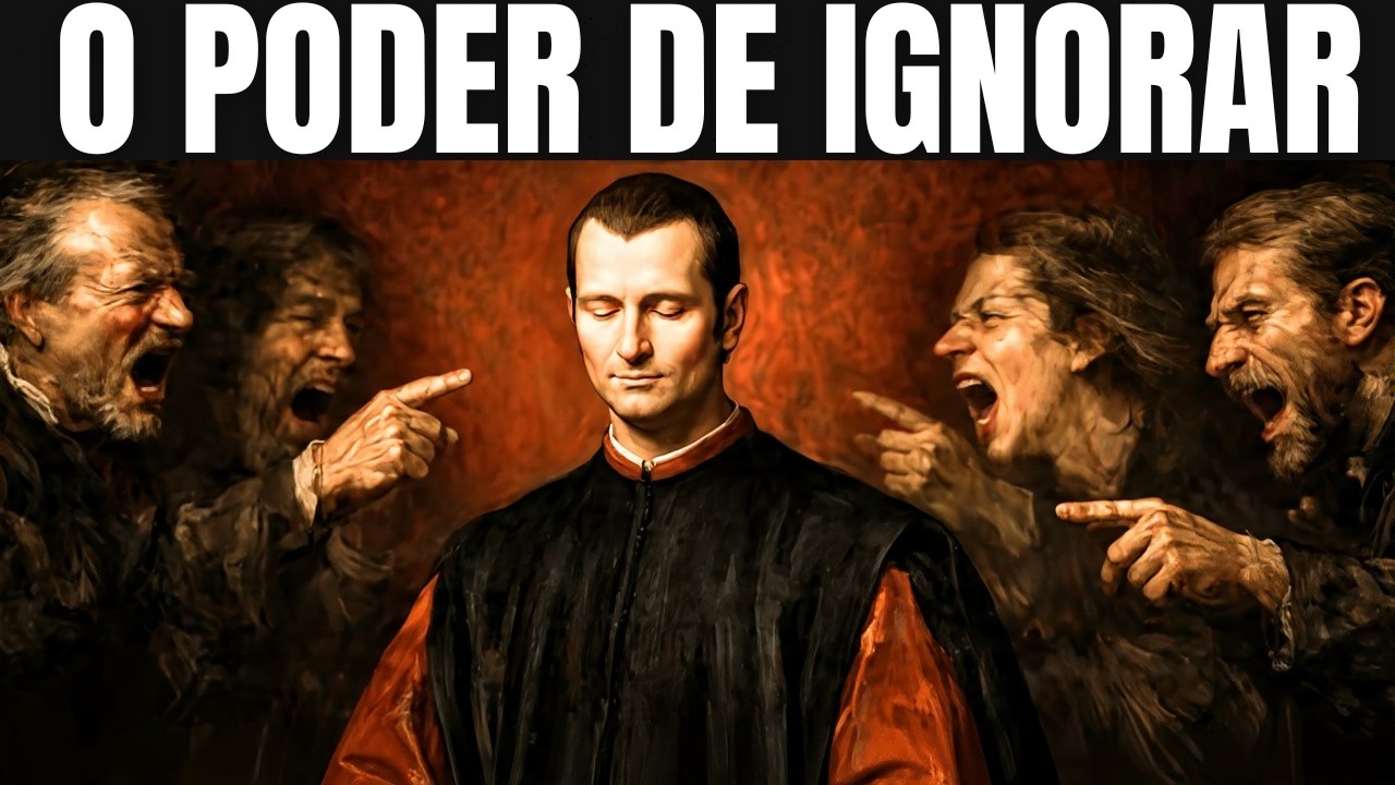 A Arte de Ignorar as Pessoas! O Poder Mais Impiedoso | Os Truques de Psicologia Sombria de Maquiavel