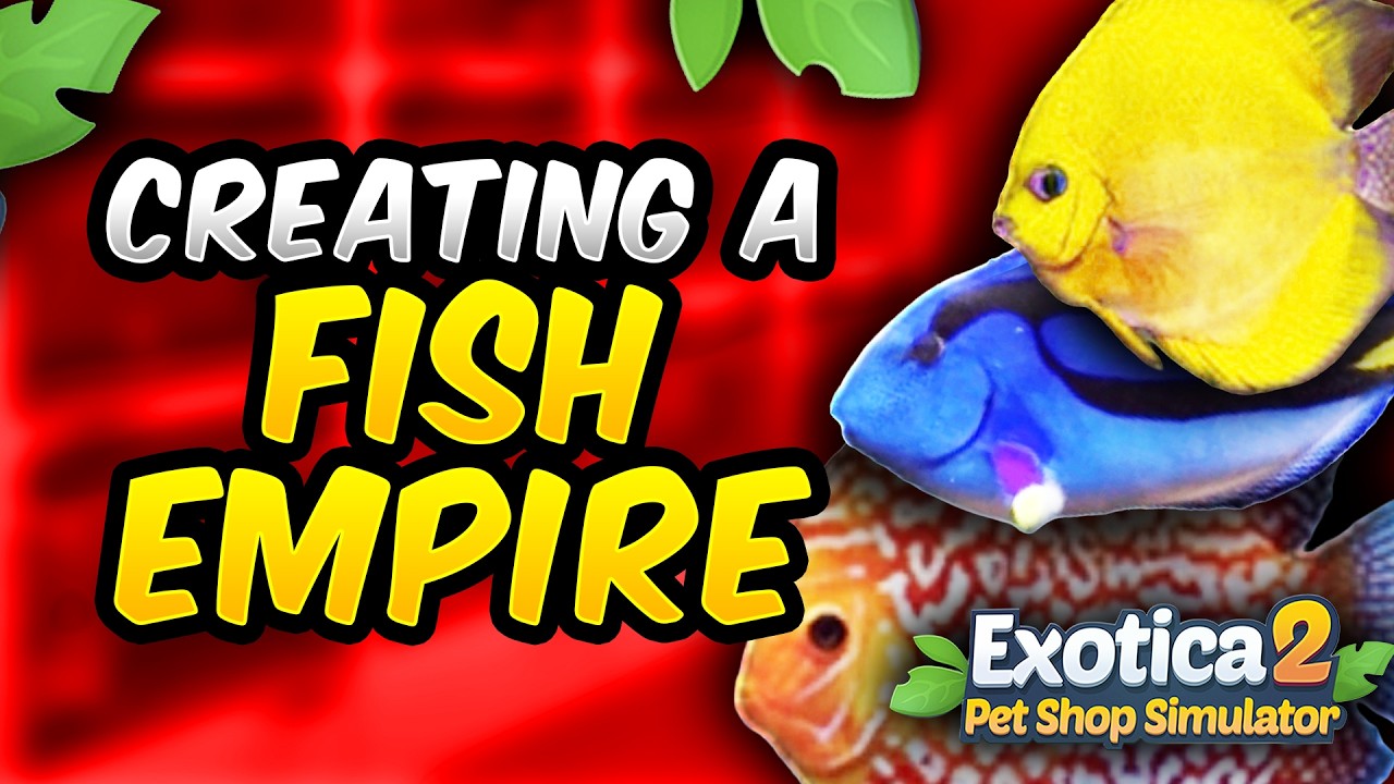 Создание рыбной империи - Exotica 2 Pet Shop Simulator