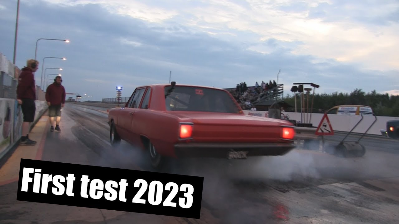 Testing at Night Race at Malmô Raceway 2023