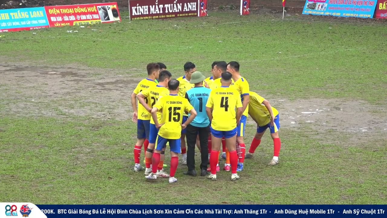 🏆Chung Kết: Giải Bóng Đá Lễ Hội Truyền Thống Đình Chùa Lịch Sơn ⚔️FC Tam Kiệu  - FC Quán Bông.