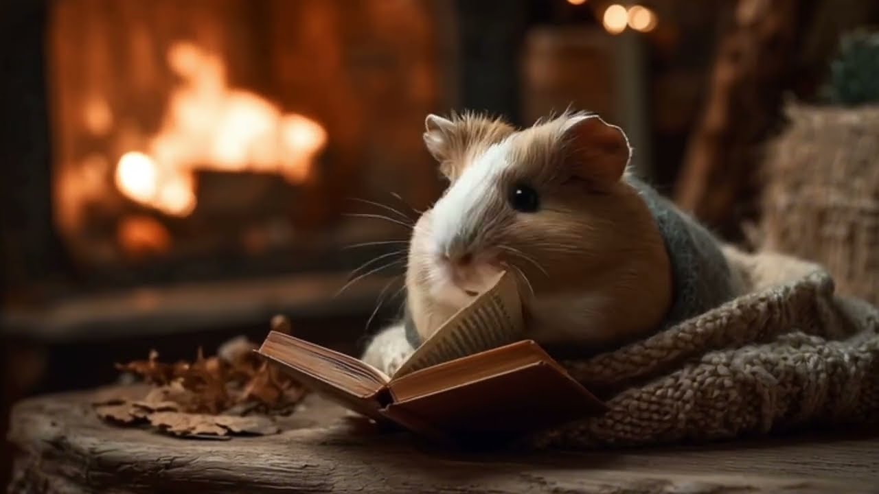 174 Hz Pain Relief Frequency Healing Music for Sick Guinea Pigs to Sleep & Relax