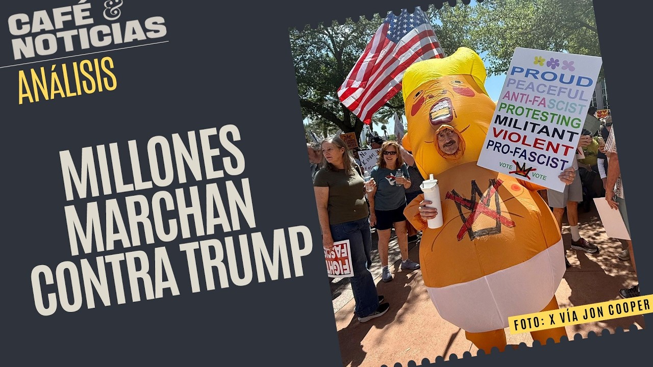 #An&aacute;lisis &not; As&iacute; salieron a las calles en Estados Unidos y el mundo en protesta contra de Trump