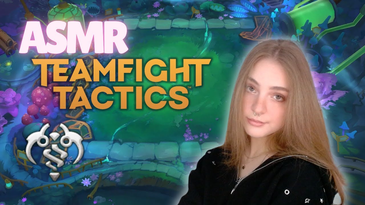 TFT ASMR Zaun Reroll! ⋆˙✮🎧✮˙⋆ Whispered Facecam Gaming, Keyboard and Mouse Sounds