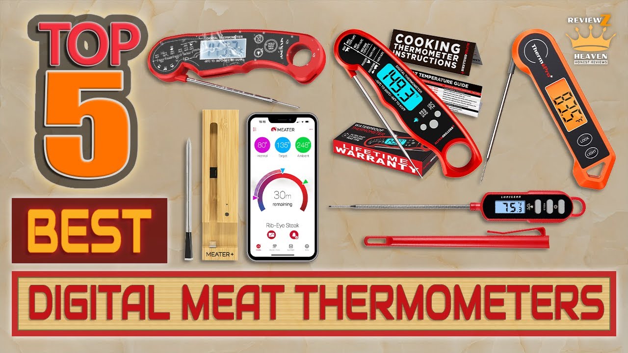 TOP 5 Best Digital Meat Thermometers for 2025 | Ultimate Review & Buying Guide