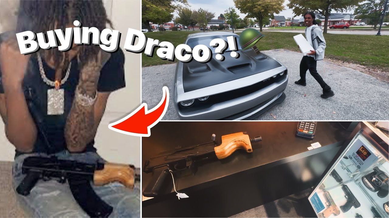 BUYING A MICRO DRACO?! ($1,000) #liljeff #draco #arp #srt