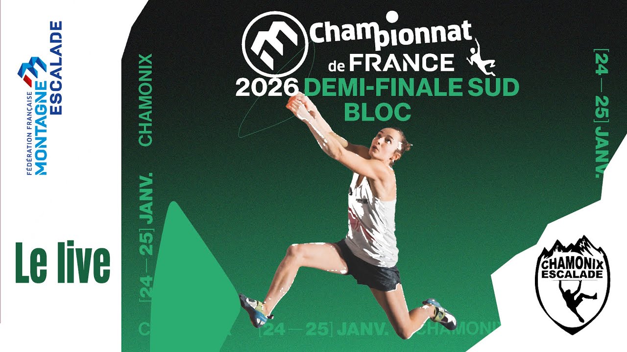 Finales U15 - Championnat de France de Bloc 2026 - 1/2 finales sud - Chamonix