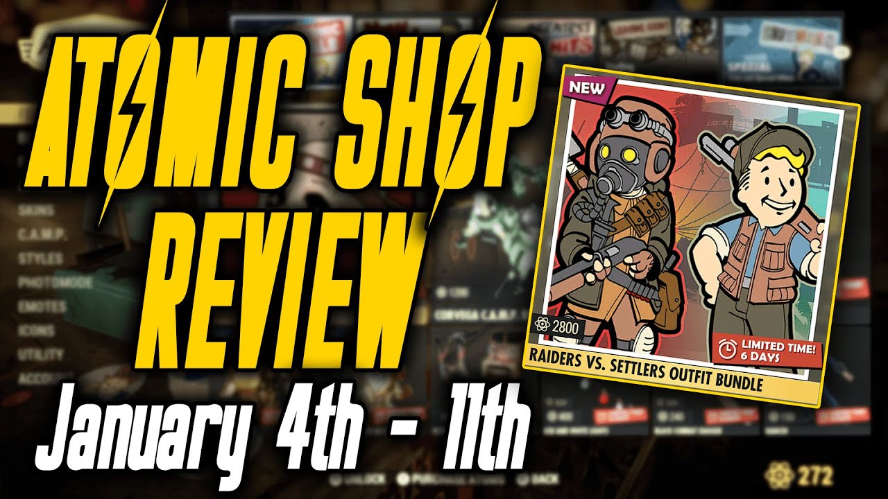 Fallout 76 Atomic Shop Update | January 4th - 11th