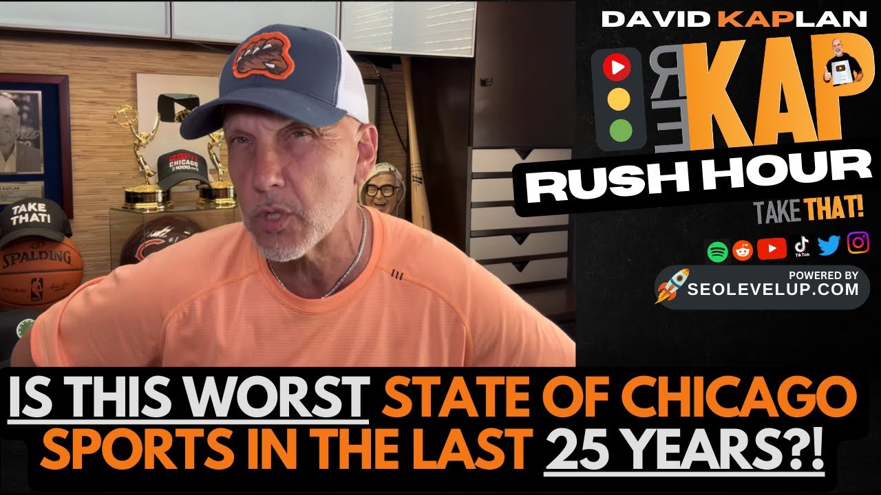 REKAP Rush Hour 🚗: Is this worst state of Chicago sports in the last 25 years?!