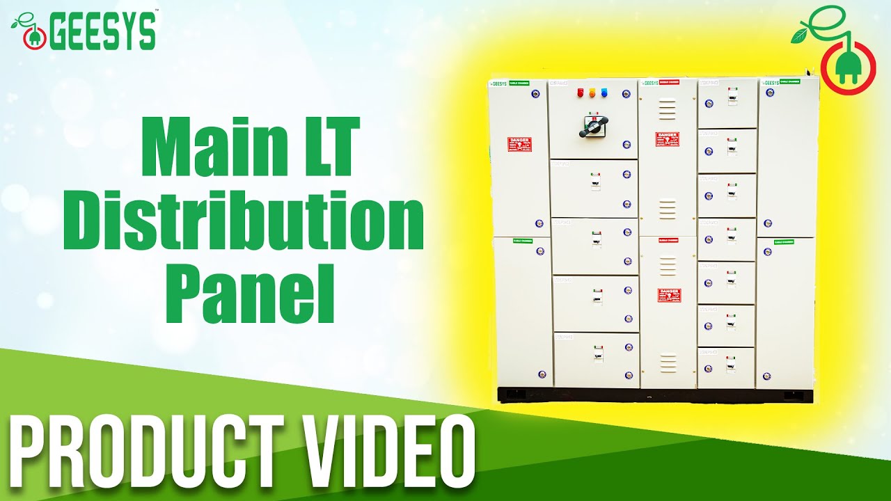 Main LT Power Distribution Panels | GEESYS | PCC Panels | Products