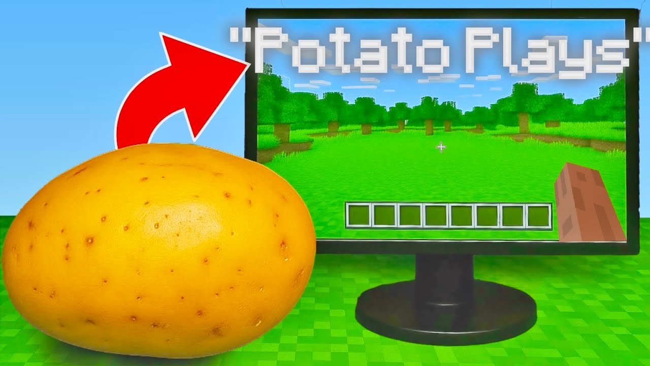 I Taught a Potato How to play Minecraft...
