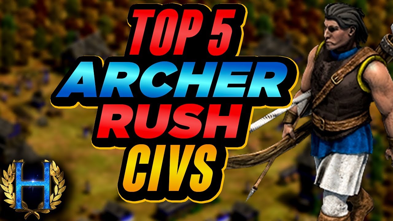 Top 5 Best Archer Rush Civilizations | AoE2