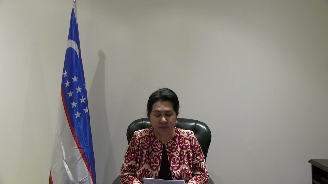 Hon Ms. Tanzila Narbaeva, Chairperson of the Senate, Uzbekistan
