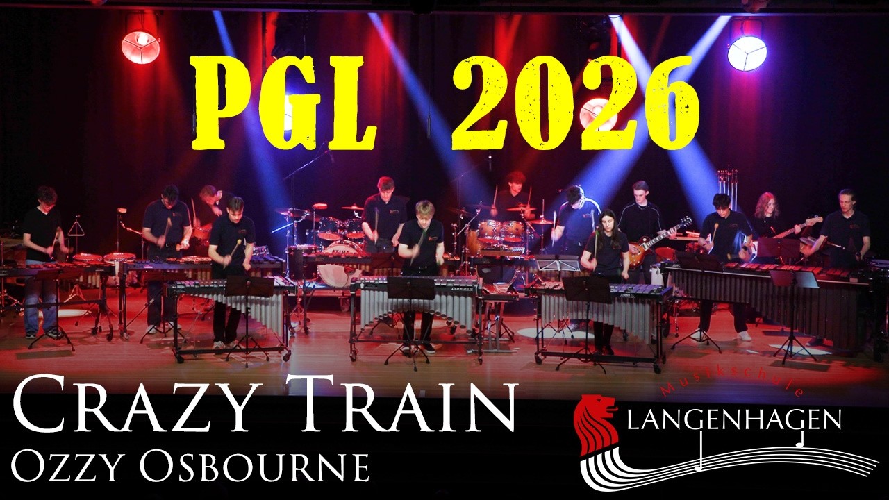 Crazy Train – Ozzy Osbourne | Percussion Group Langenhagen