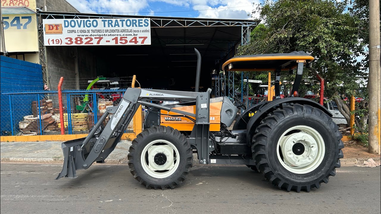 Trator Valtra BL88 4x4 Ano 2008 com conjunto de Lamina dianteira Almeida nova a Vendaaa !! VENDIDO