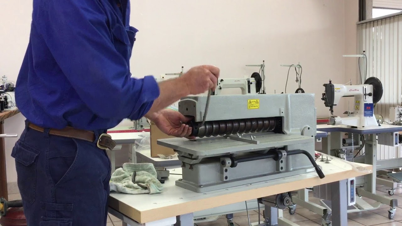 Cowboy Industrial Sewing Machines and Leather Machines- 818 Strap Cutter