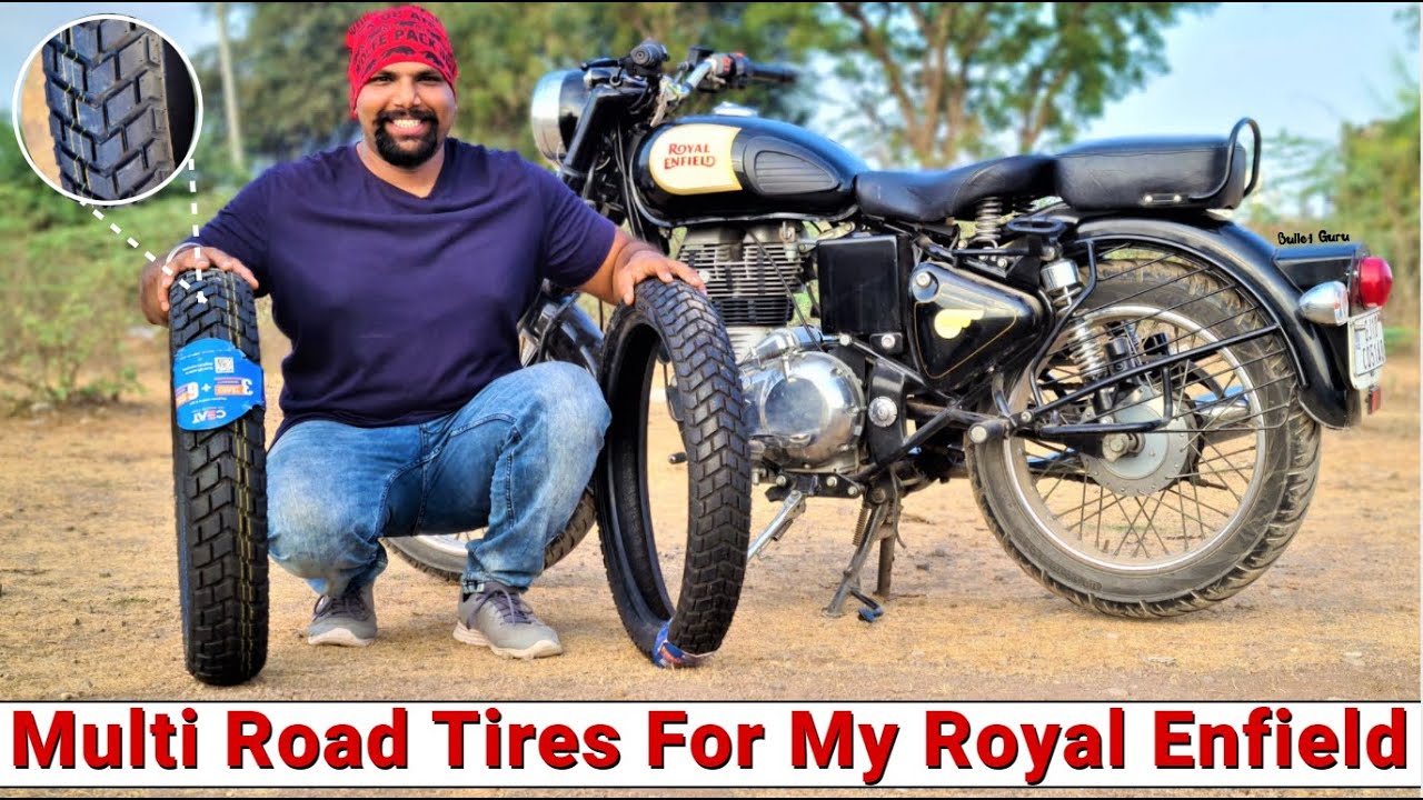The lesson I learnt about Tyres on my Leh Ladakh Trip | New Tyres For my Classic 350