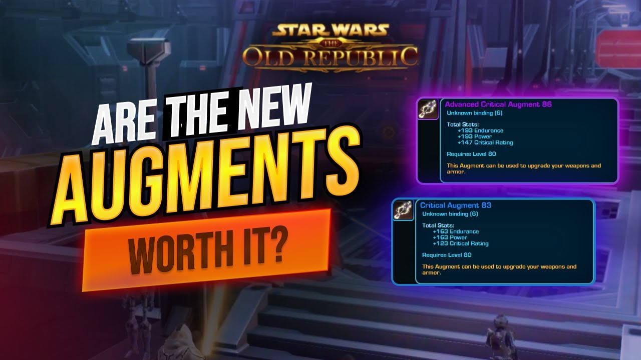 Are the New Augments 86 Worth It? (and How To Get Them) - SWTOR Patch 7.6