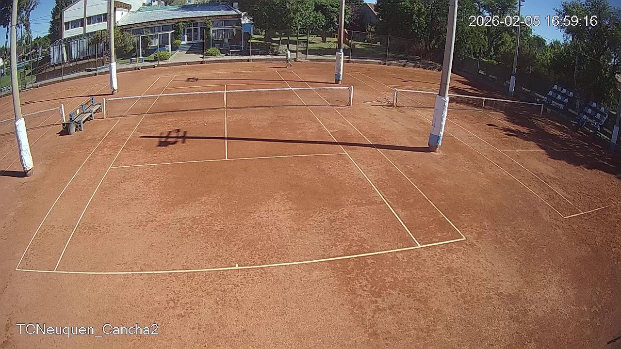 Cancha 2 Tenis club Neuquén Club 05/02/26 inicia 12:00