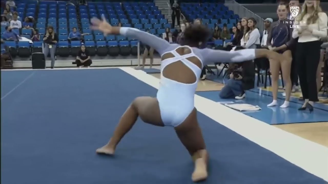 Selena Harris Floor Meet The Bruins 2022