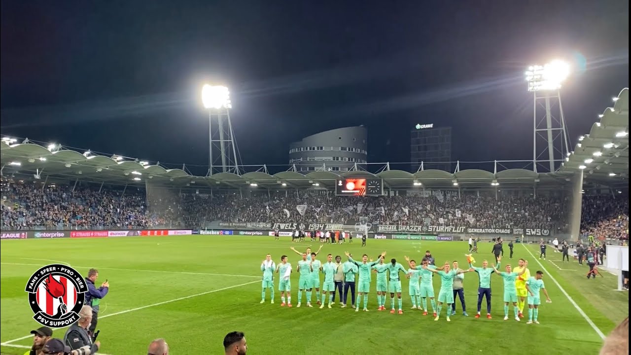 Awayday naar Graz 🇦🇹🍺 : Sturm Graz-PSV : 30/09/2021: 1-4