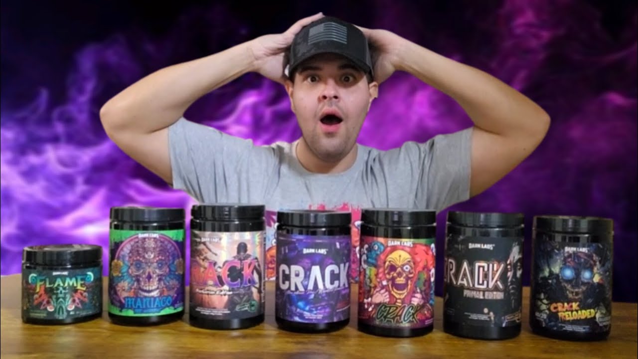 DARK LABS PRE-WORKOUT RANKING 2025/2026 (Ranked From Worst to God-Tier) 😈
