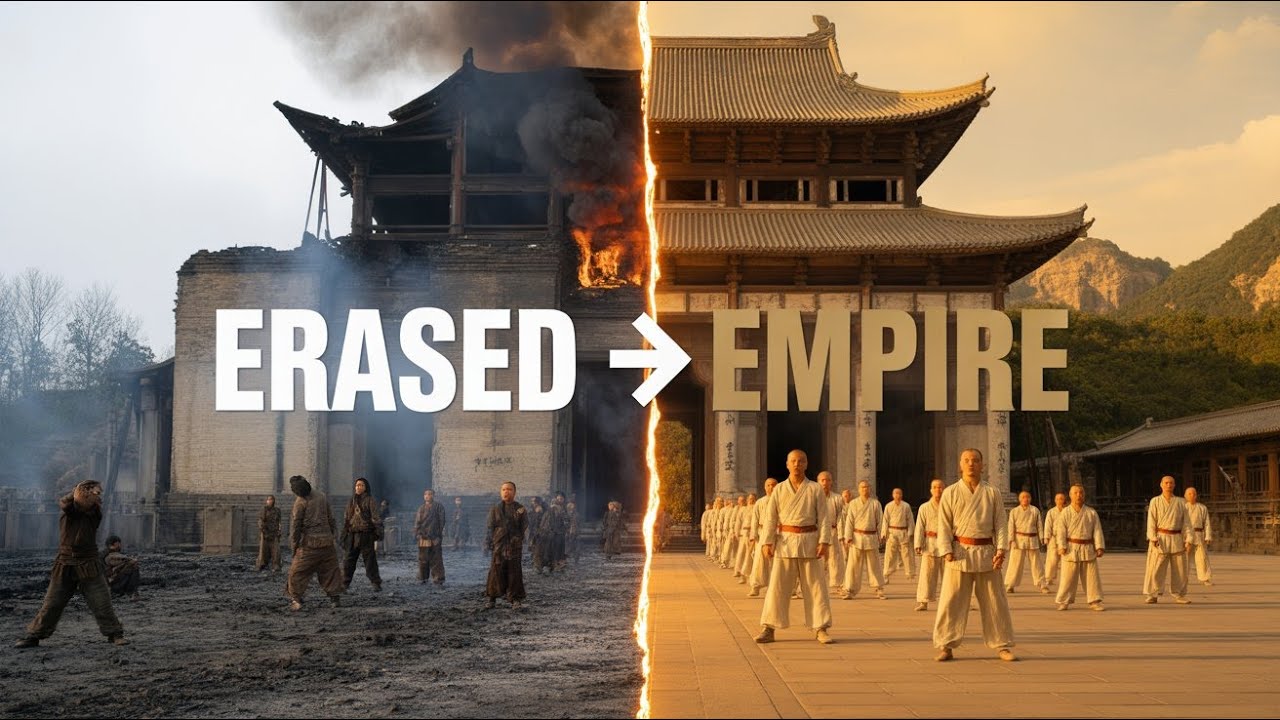 Монахи Шаолиня оказались на грани вымирания – то, что они сделали дальше, было гениальным.