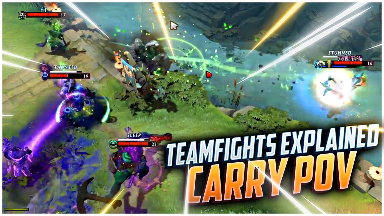 How to Team Fight as a Carry In Dota 2