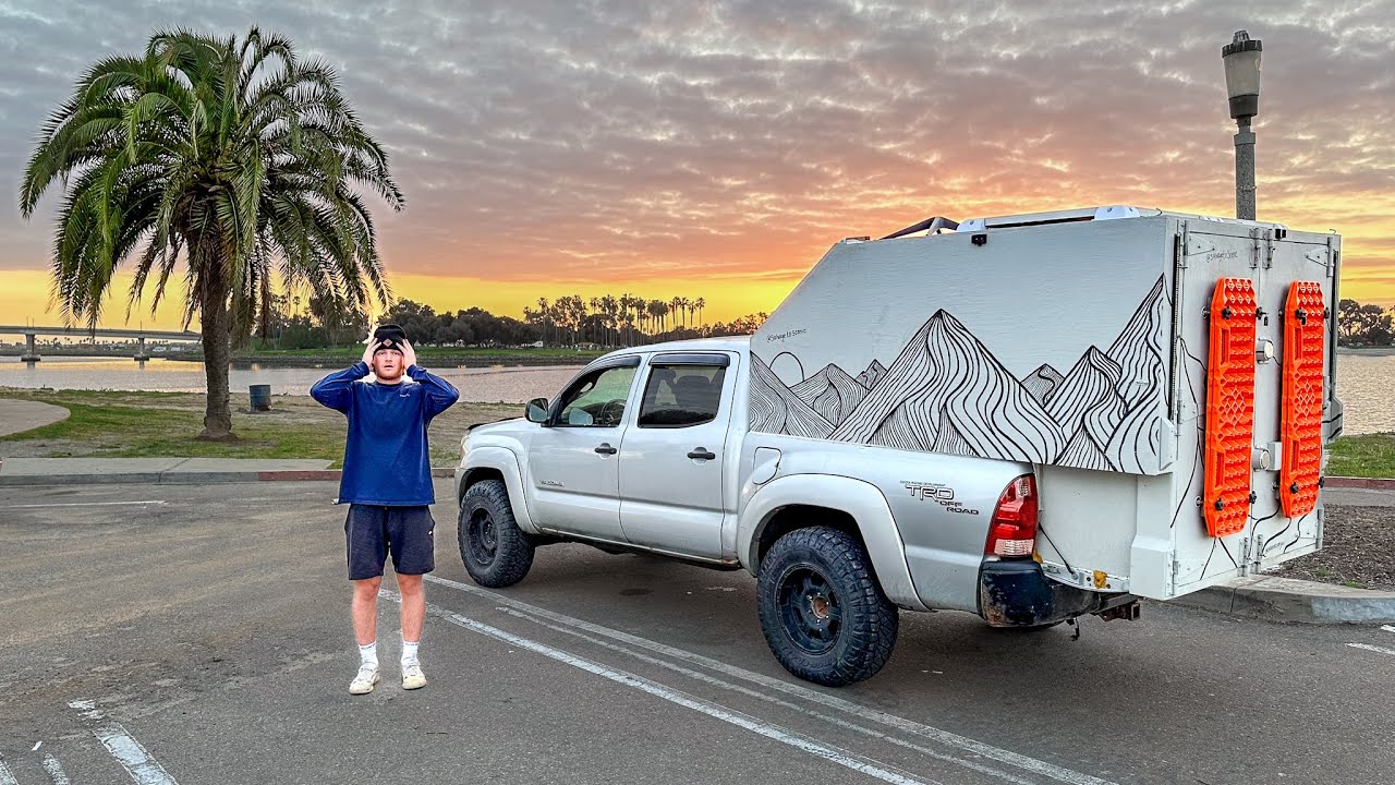 Преодоление трудностей в самостоятельном строительстве кемпера на грузовике в 3000 милях от дома