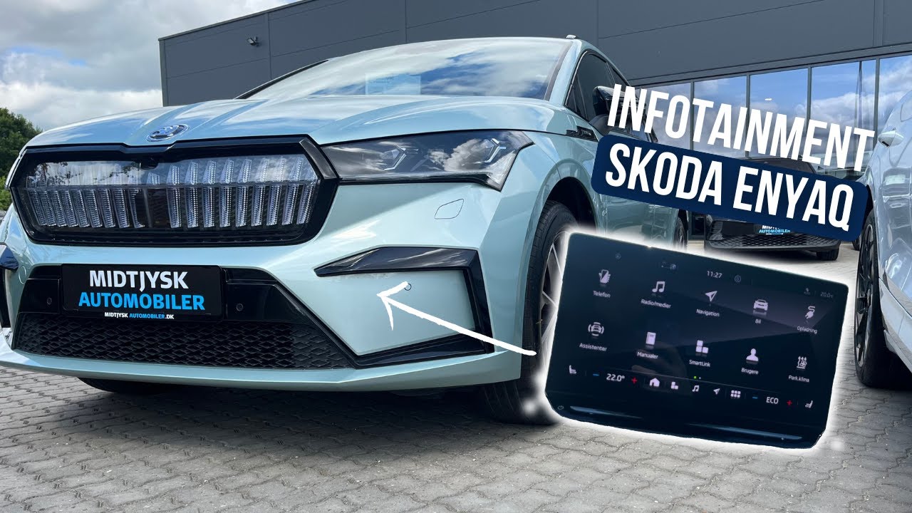 Sådan fungerer infotainment i Skoda Enyaq (fuld gennemgang)