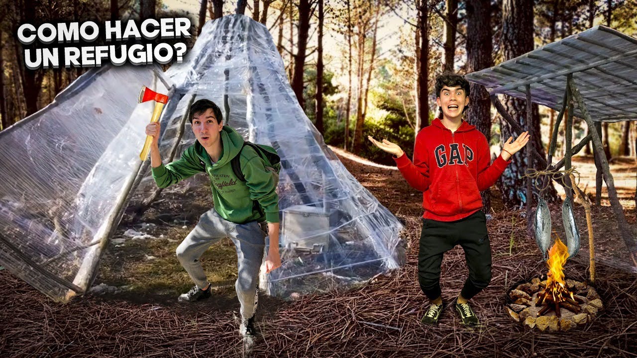 SOBREVIVIENDO EN UN REFUGIO DE LUJO CON MATERIALES RECICLABLES!