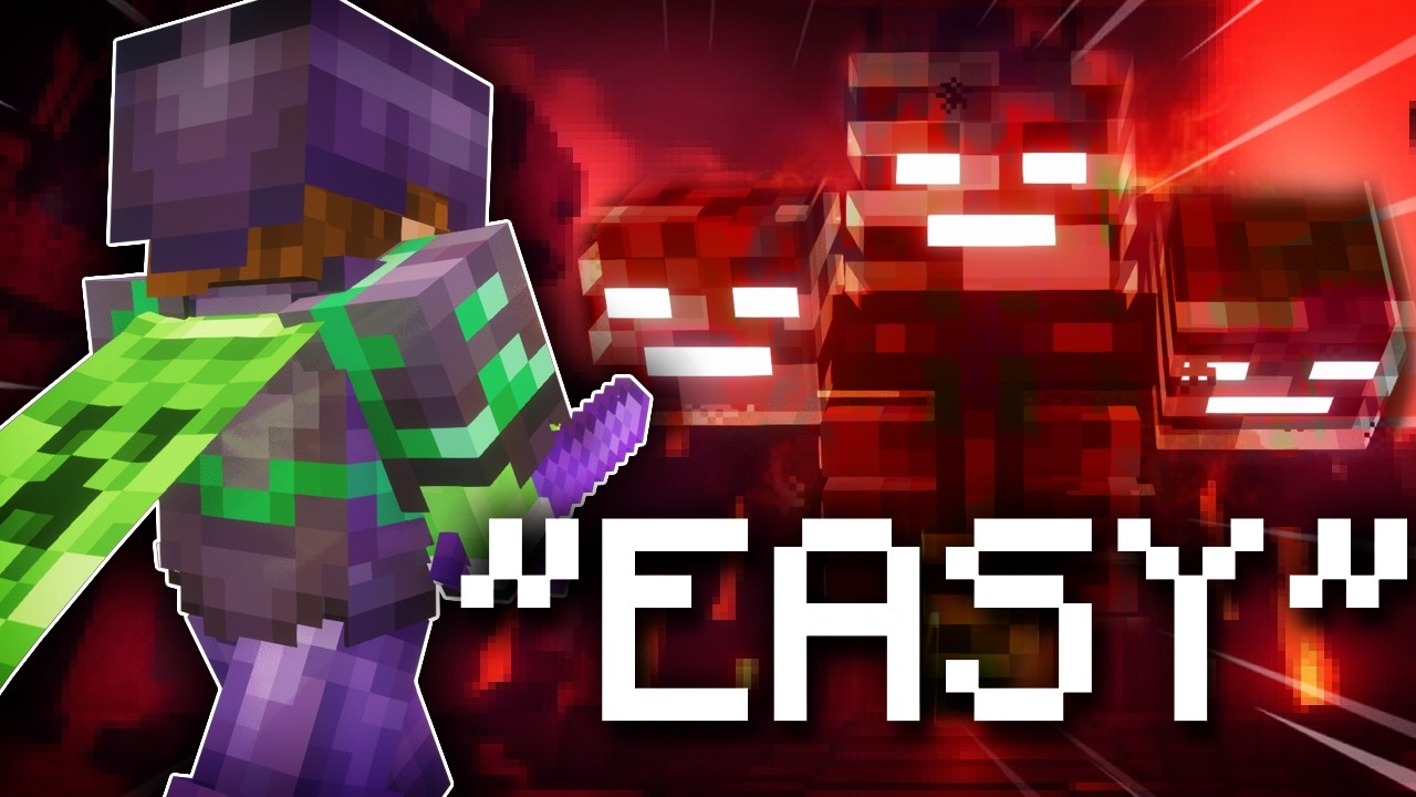 Hardcore Mode: Minecraft's EASIEST difficulty...
