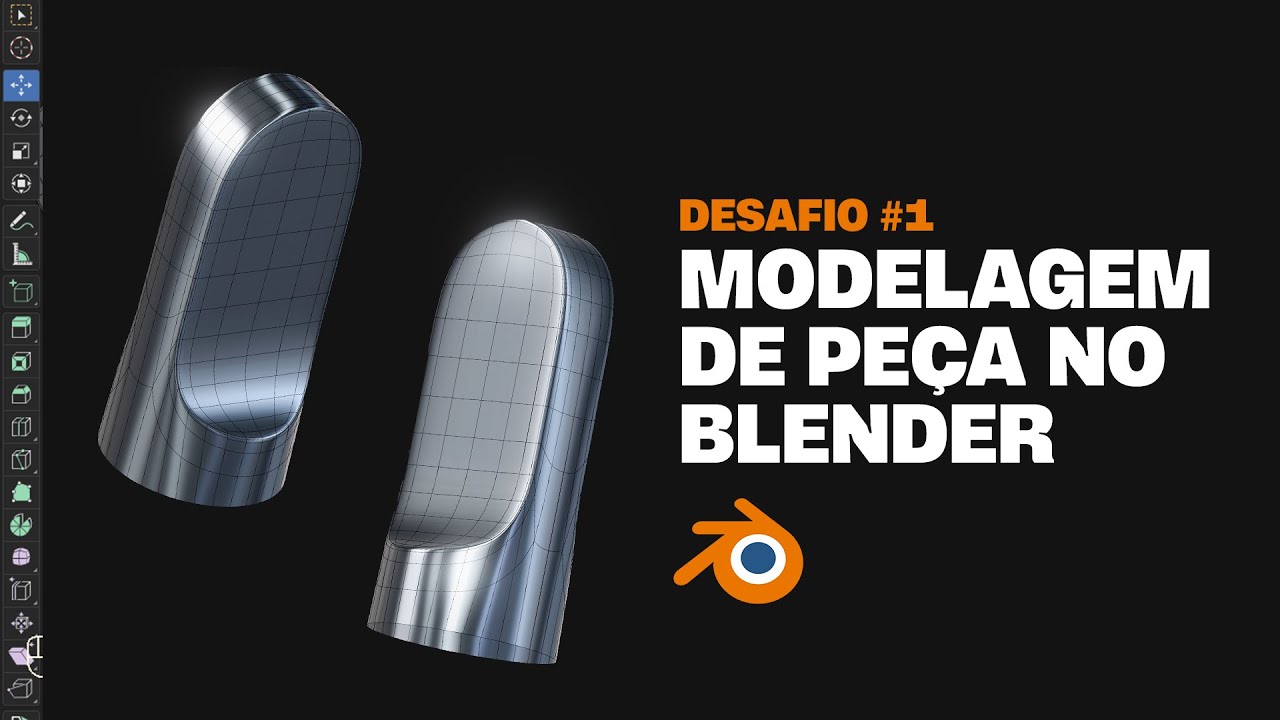 Desafio #1 - Modelagem de Peça no Blender 3D