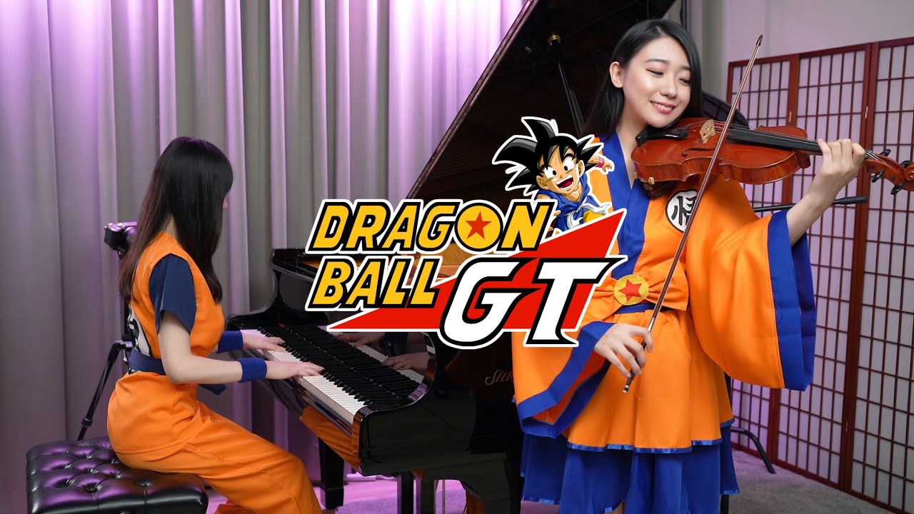 Dragon Ball GT「DAN DAN Kokoro Hikareteku」Piano & Violin Cover | We are Goku x Goku！