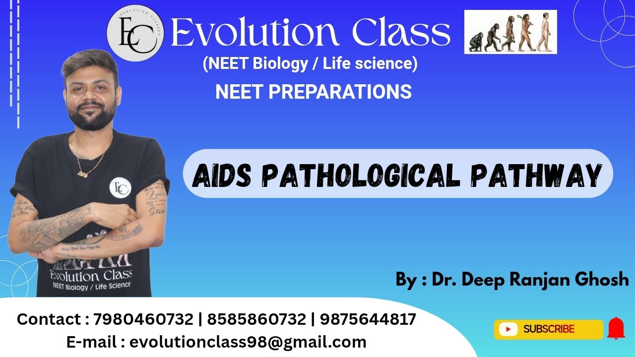 Concept of AIDS PATHOLOGICAL PATHWAY | By Dr. Deep Ranjan Ghosh | NEET Preparation | EVOLUTION CLASS