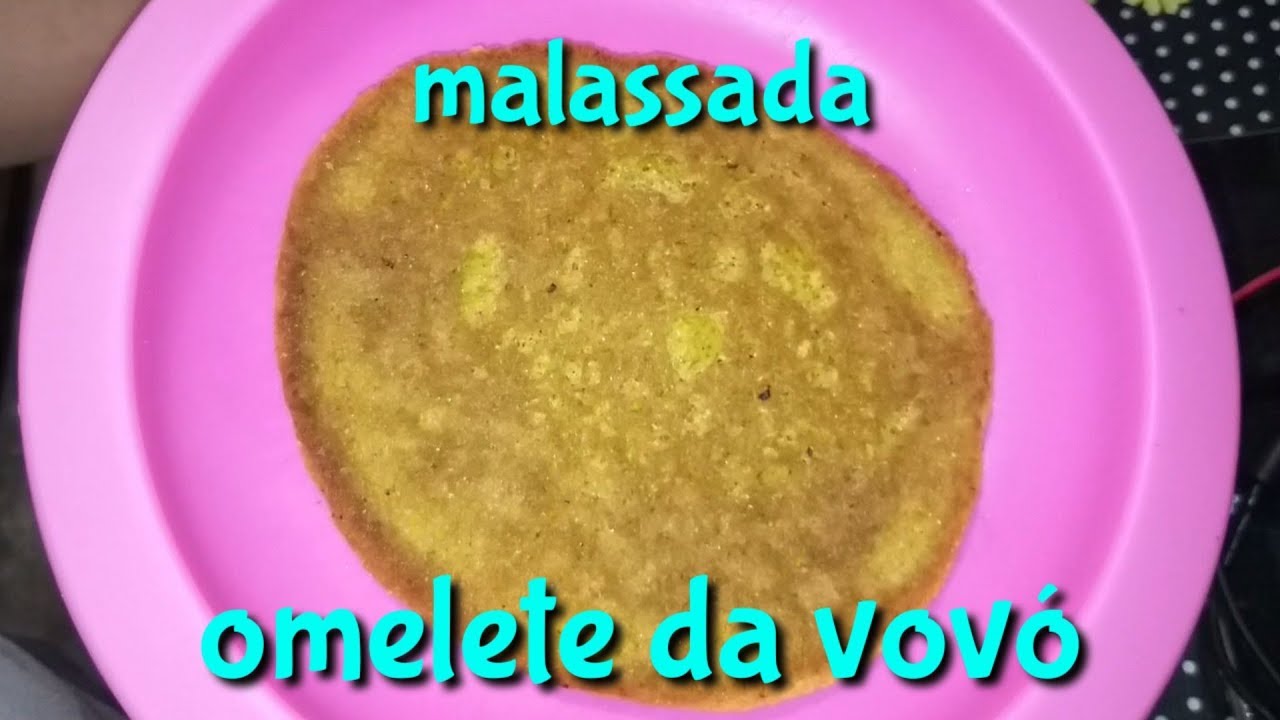 malassada o tradicional omelete da vov&oacute;