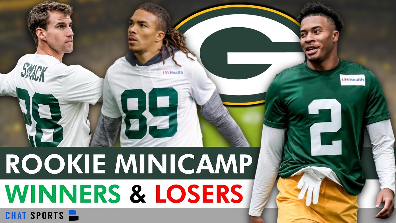 Green Bay Packers Rookie Minicamp Winners & Losers Ft. Brandon Cisse, Chase Claypool & Trey Smack