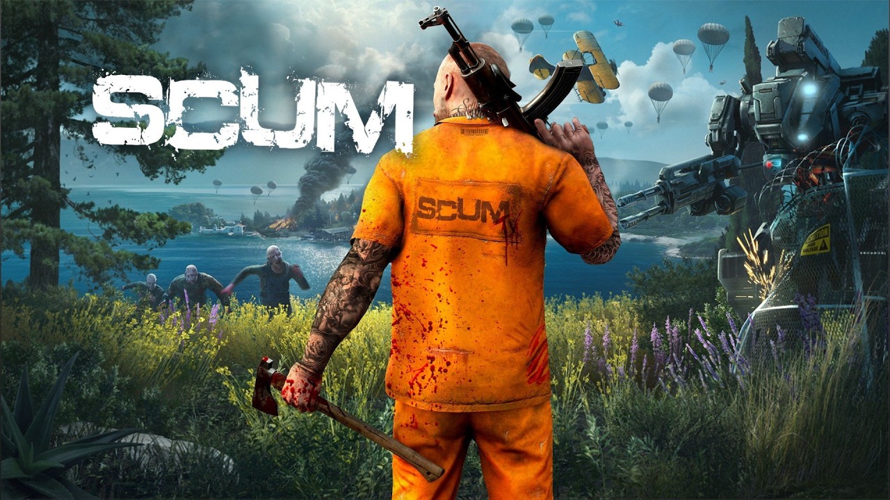 SCUM - Первый обзор в 2026 году | #провыживание #zombie #игра #scum #открытый_мир #games #