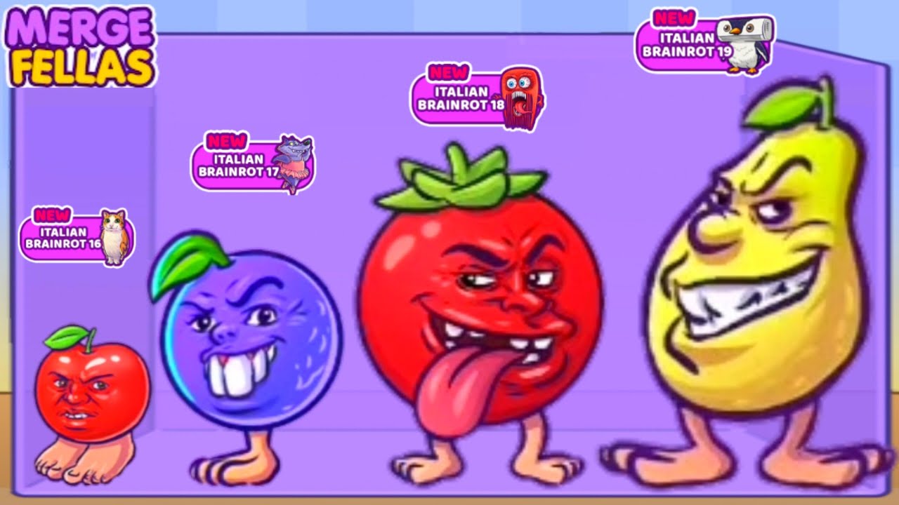 Merge Fellas Boss + Boss ITALIAN BRAINROT 16, 17, 18, & BRAINROT 19 ⁉️ Merge Fellas New Update