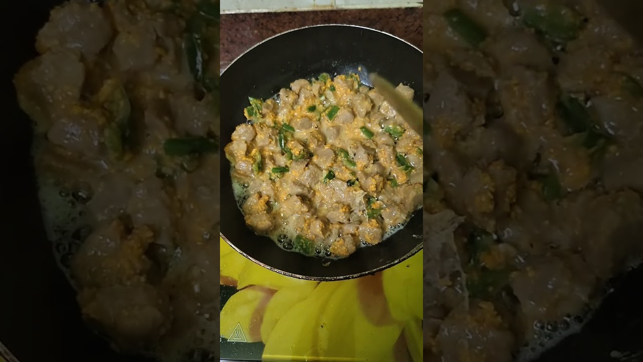 Good evening ✨ ✨ ✨everyone... Soya chilli recipe.. 