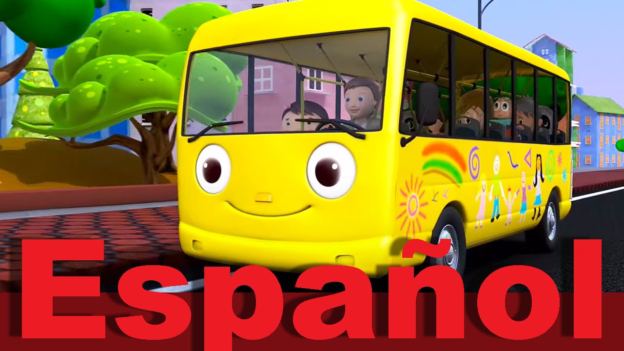 Las ruedas del autobús | Canciones infantiles | LittleBabyBum