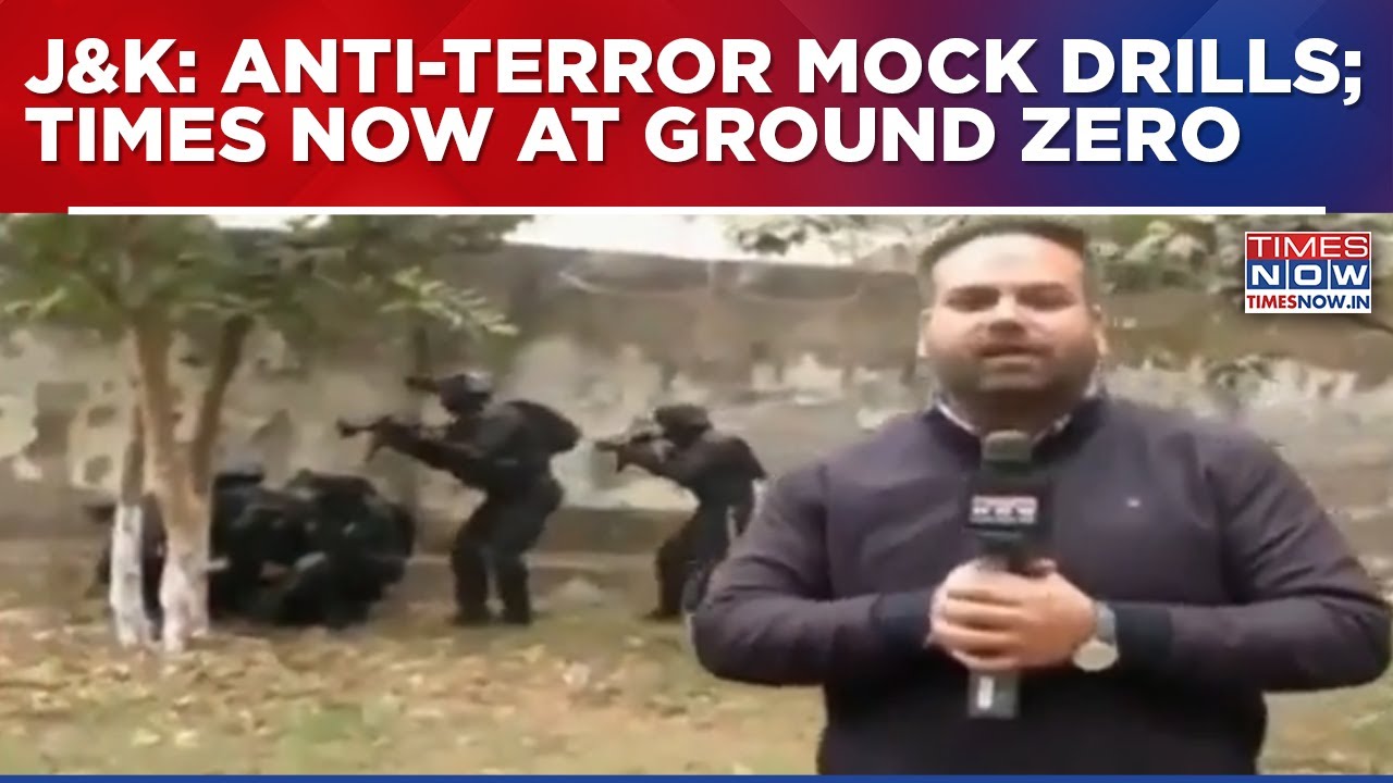 J&K: Security Forces Conduct Anti-Terror Drills In Kathua As Top Terror Commanders Exposed