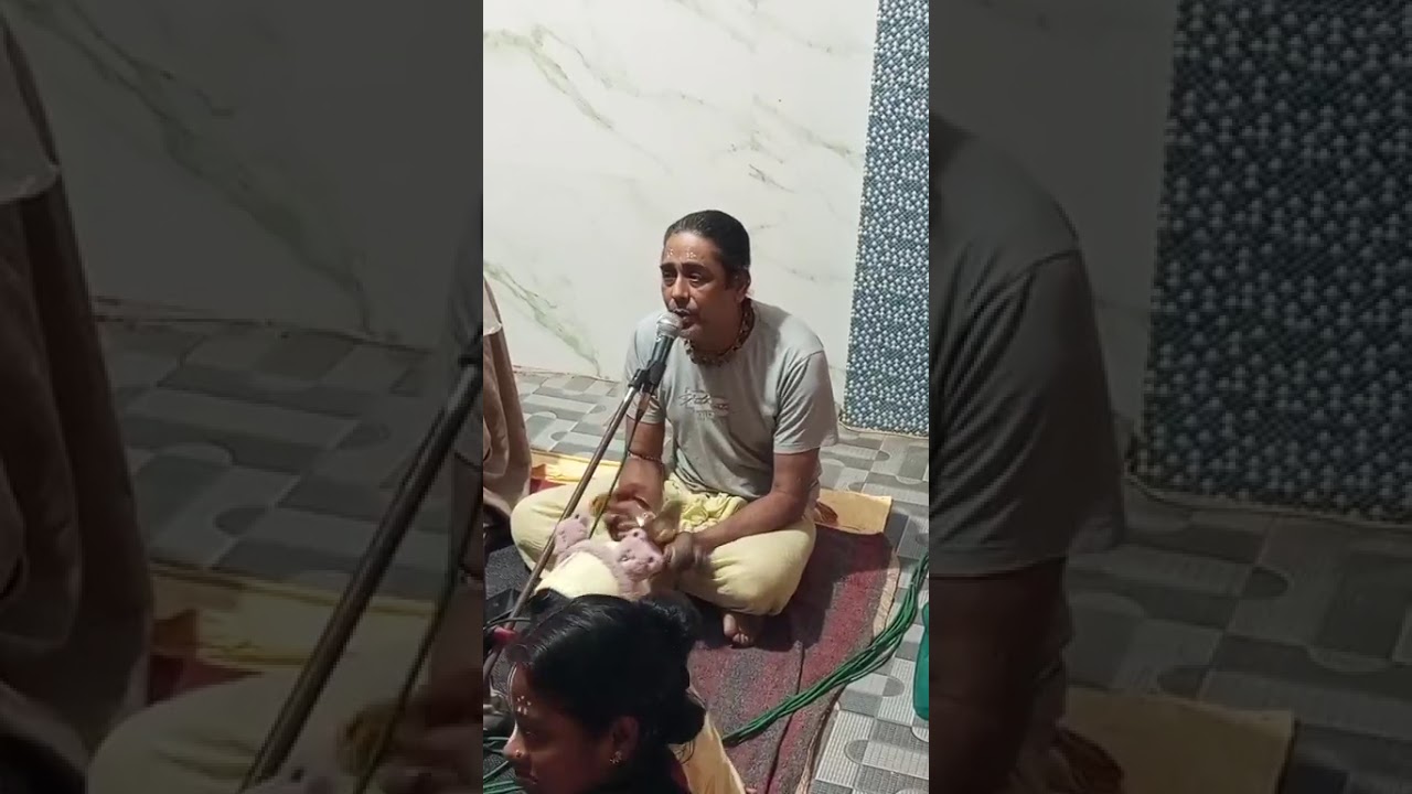 জয় নিতাই। গৌর গোপাল সেবাশ্রমে একাদশীতে সন্ধ্যাকালীন হরিবাসর। 