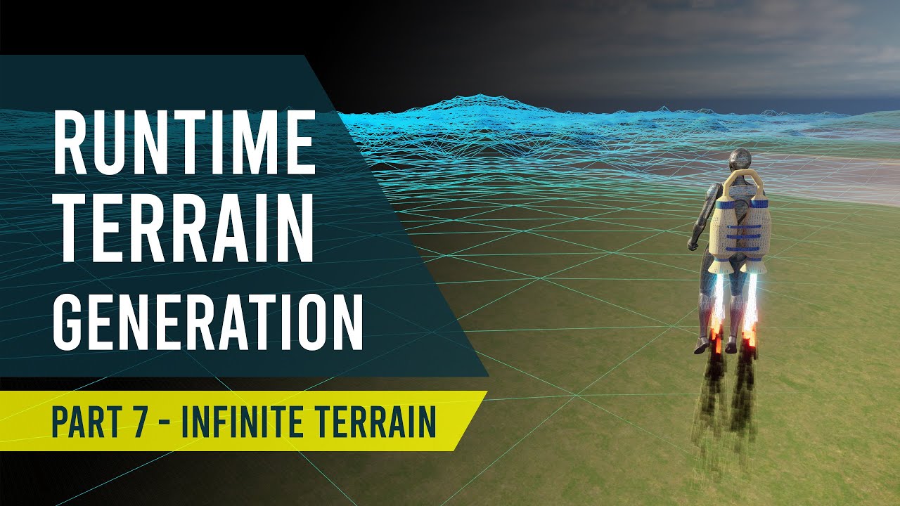 Unreal Engine 5 - Runtime Terrain Generation #7 - Infinite Terrain
