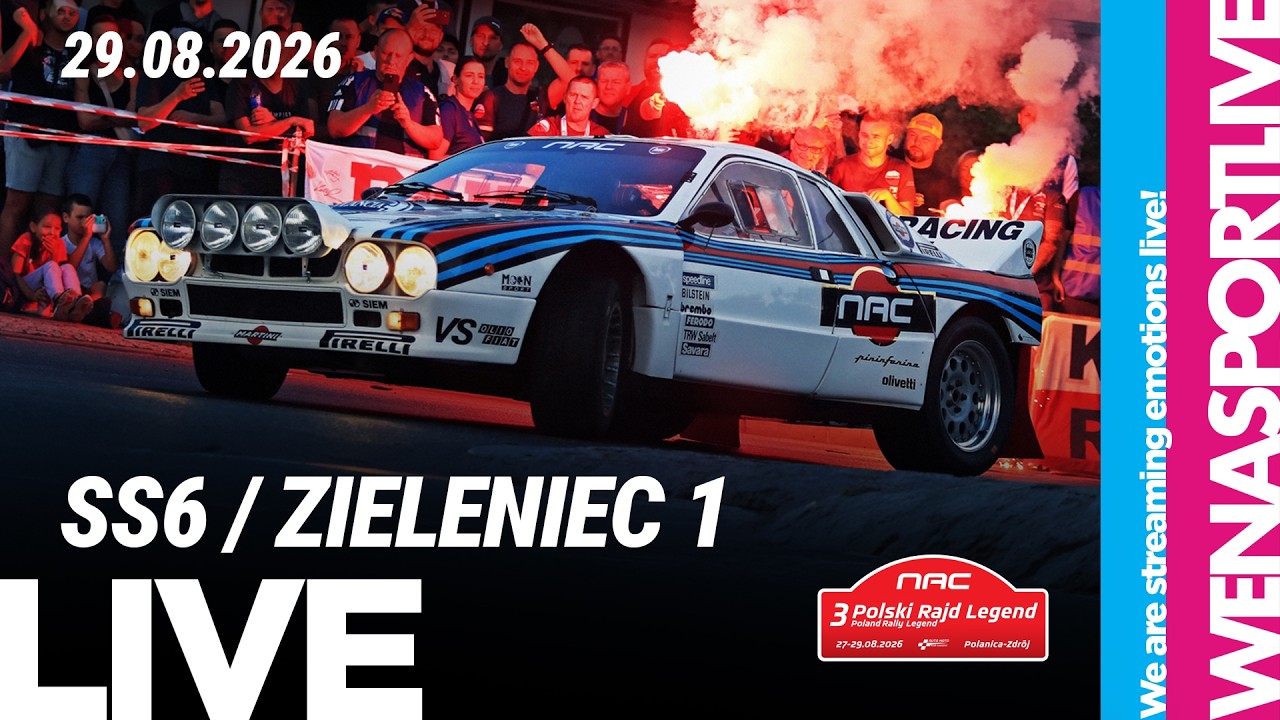 LIVE SS6 - Zieleniec 1 / Poland Rally Legend 2026