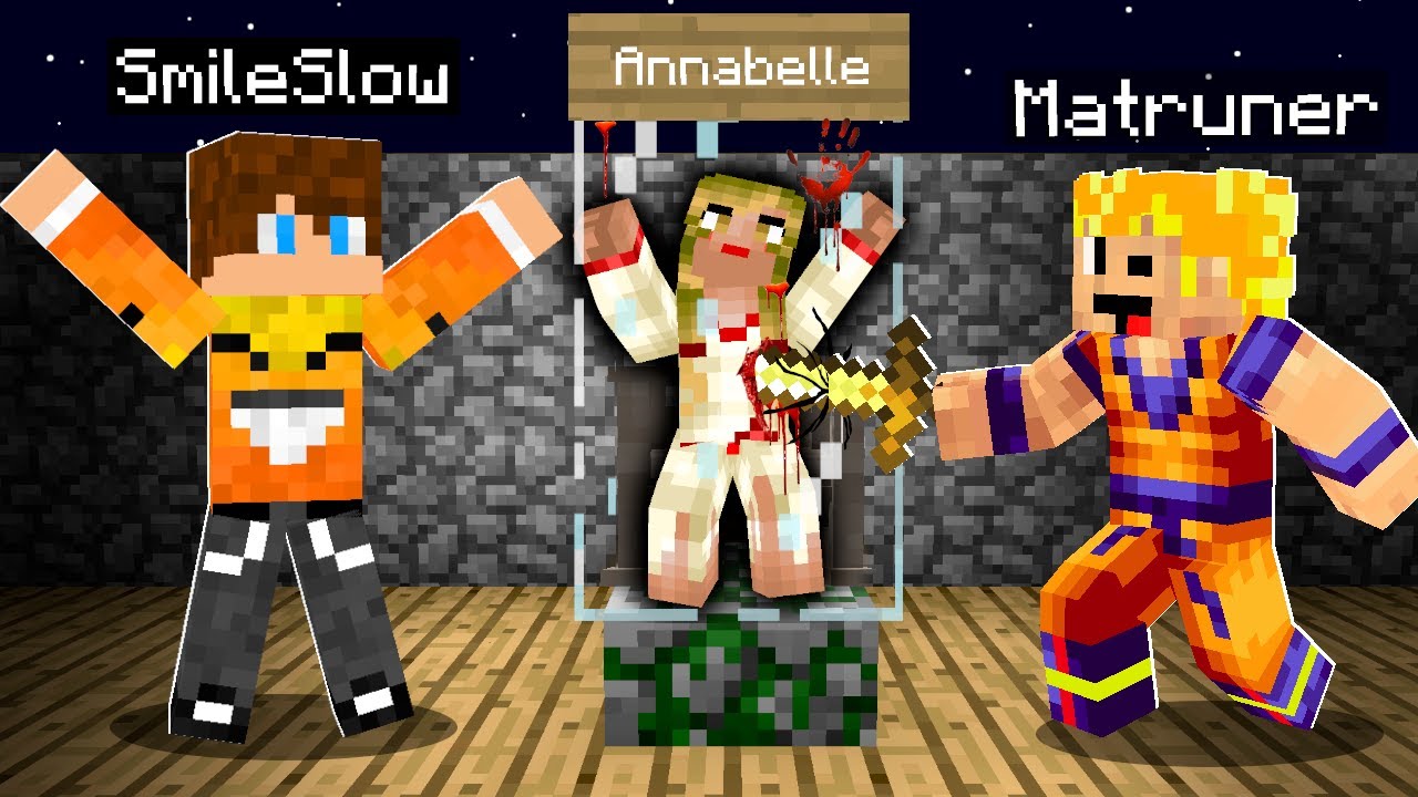 POKONALIŚMY LALKĘ ANNABELLE w MINECRAFT! (TO JEST JEJ KONIEC, nie żyje)